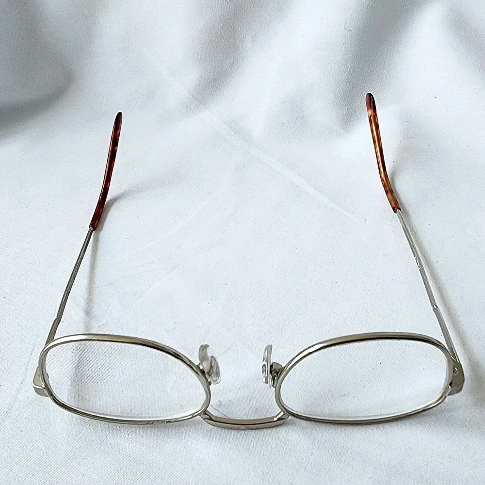 Foster‎ Grant 59001 Reading Glasses +2.25 Silver Tortoise Shell China Frame Only